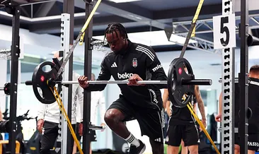 Beşiktaş, salonda çalıştı!
