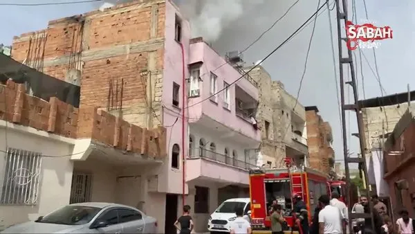 Şanlıurfa'da korkutan yangın! Alevlere böyle müdahale ettiler | Video