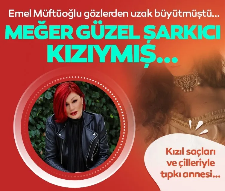 Güzel şarkıcı Emel Müftüoğlu’nun kızı çıktı! İlk defa duyanlar şaştı kaldı!