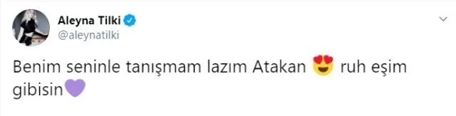 Aleyna Tilki Filozof Atakan hakkında konuştu: Ruh eşim gibisin