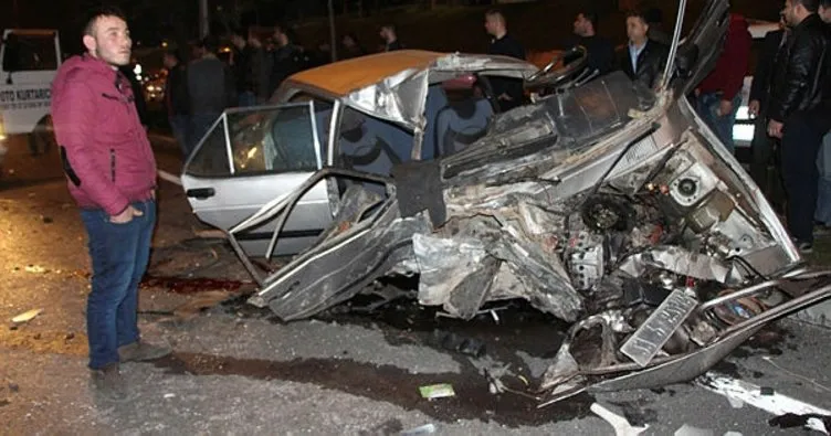 Gaziantep’te kaza: 1 ölü, 1 yaralı