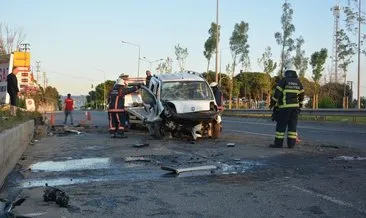 Ordu’da feci kaza! Hafif ticari araç takla attı: 1 ölü,1 yaralı #ordu