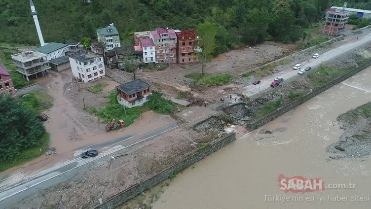 Trabzon’da o felaketin izleri siliniyor