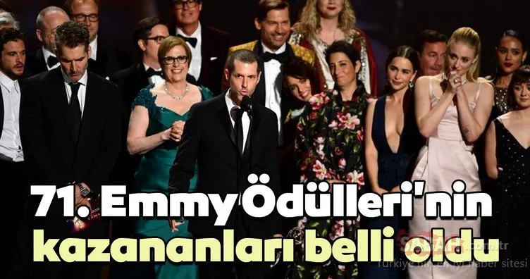 71. Emmy Ödülleri’nin Emmy 2019 kazananları belli oldu
