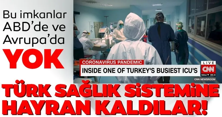 Türk sağlık sistemine hayran kaldılar! Bu imkanlar ABD ve Avrupa’da yok