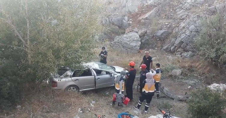 Malatya’da korkunç kaza! Otomobil şarampole uçtu: 1 polis öldü, 1 polis yaralandı