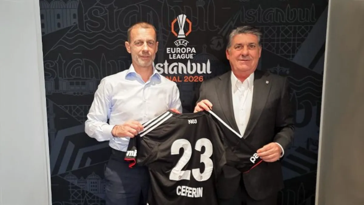 Serdal Adalı, UEFA Başkanı ile görüştü Serdal Adalı, UEFA Başkanı ile görüştü