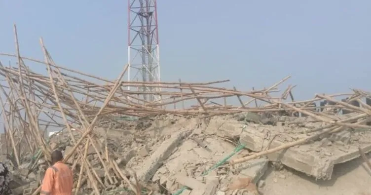 Nijerya’da 2 katlı bina çöktü: 3 ölü