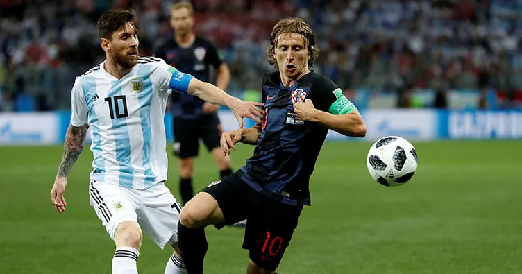 Modricli Hırvatistan’dan Arjantin’e büyük şok