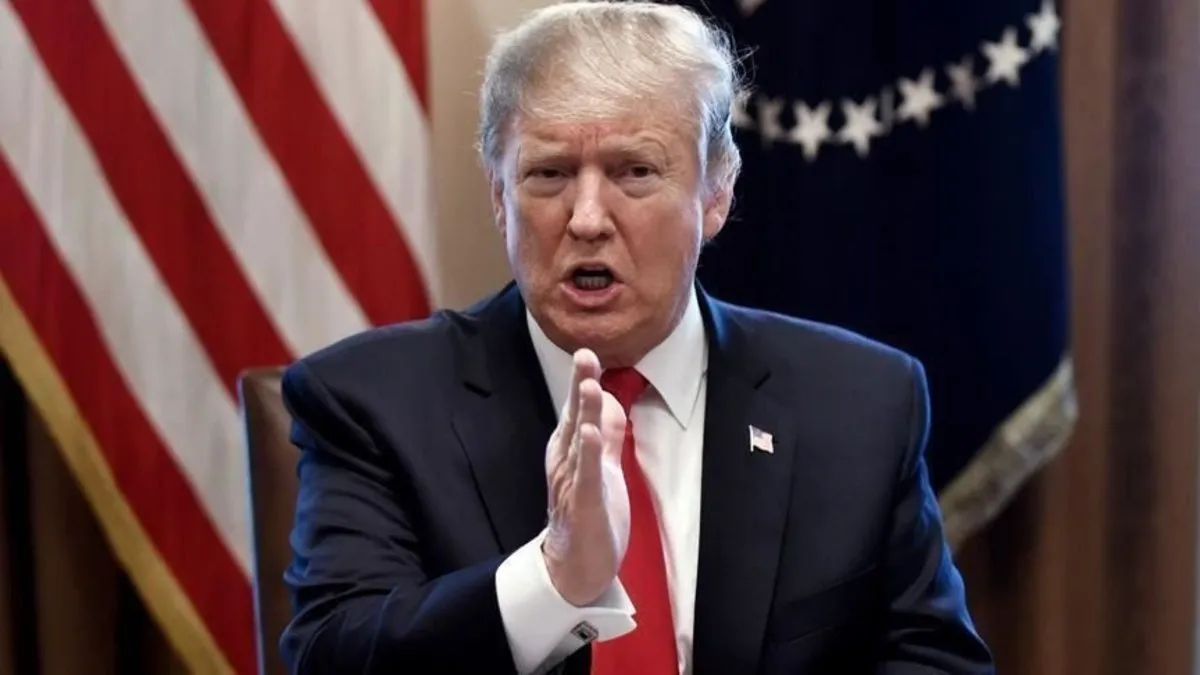 Trump'tan yeni gümrük vergisi açıklaması