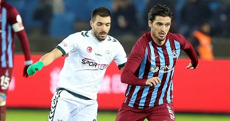Trabzonspor - Konyaspor 34. randevuda