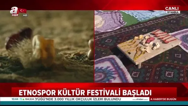 Etnospor Kültür Festivali başladı!