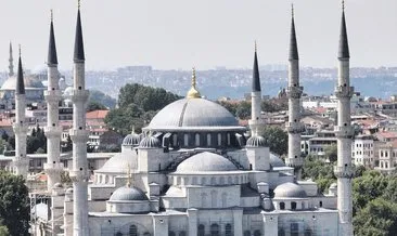 Sultanahmet’te minare restorasyonu tamamlandı