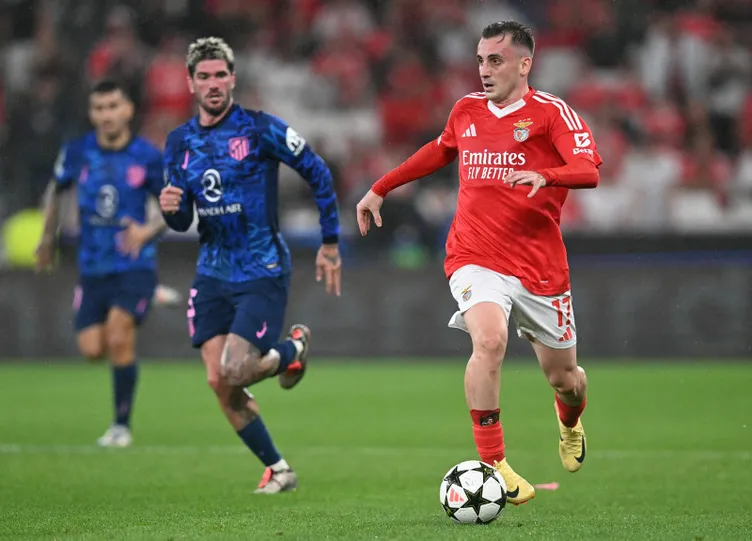 SON DAKİKA HABERLERİ: Şampiyonlar Ligi’nde sahne yine Kerem Aktürkoğlu’nun! Atletico Madrid maçında tarihe geçti…