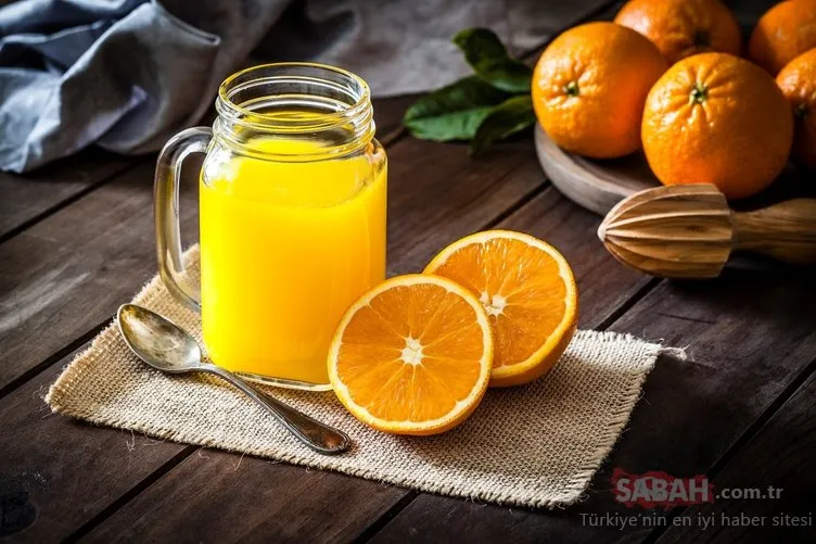 Virüslerden korunmak için süt ve portakal suyu tüketin!