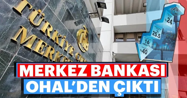 Merkez Bankası OHAL’den çıktı