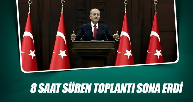 Bakanlar Kurulu toplantısı sona erdi