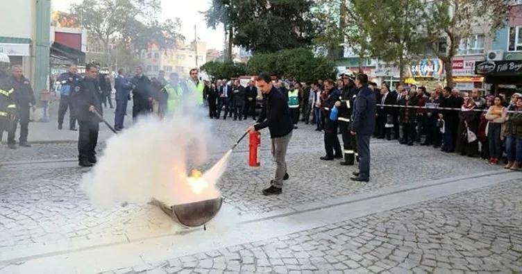 Adıyaman Belediyesinde yangın tatbikatı - Güney Haberleri