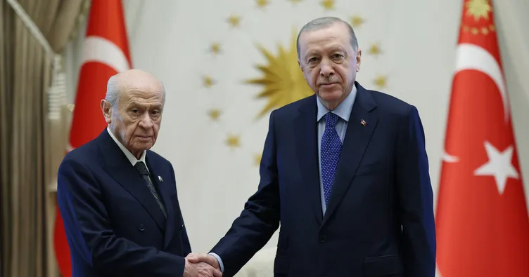 SONDAKİKA... Başkan Erdoğan-MHP lideri Bahçeli görüşmesi sona erdi