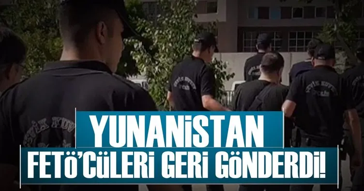 Yunanistan, sınırda yakaladığı FETÖ’cüleri botla geri gönderdi