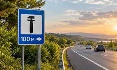 Trafikte yanından geçip gidiyoruz! Meğer yol kenarındaki o mavi levhanın anlamı buymuş...