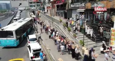 İstanbul’da ucuz baklava kuyruğu | Video