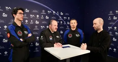Türkiye’nin ilk uzay yolcularından SABAH’a özel açıklamalar: Heyecanlıyız, mutluyuz, gururluyuz