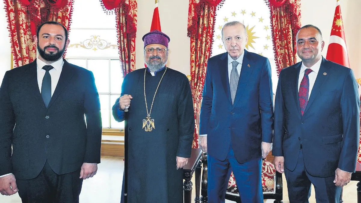 Başkan Erdoğan, Ermeni Patriği Maşalyan’ı kabul etti Başkan Erdoğan, Ermeni Patriği Maşalyan’ı kabul etti