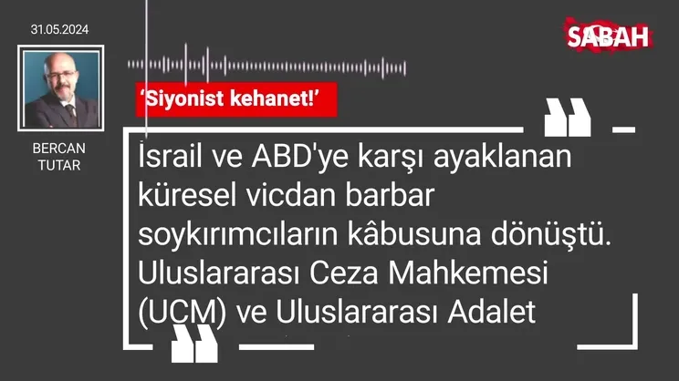 Bercan Tutar | 'Siyonist kehanet!'