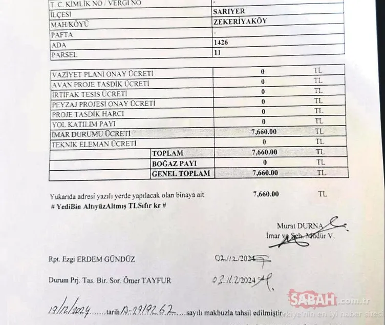 Sarıyer’de photoshop’lu vurgun! Ekrem İmamoğlu’nun akrabası Volkan Kaya...