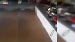 Foça, 1 saatlik yağışla sular altında kaldı | Video