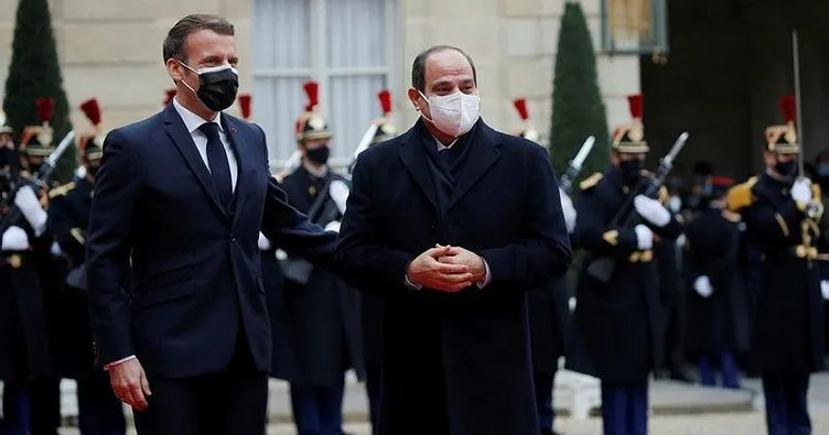 Macron, Fransız silah endüstrisinin sadık müşterisi Sisi’yi ödüllendirdi