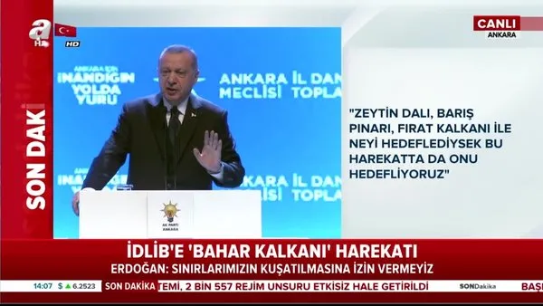 Başkan Erdoğan, 2557 rejim askerini etkisiz hale getirdik! Bu sadece bir başlangıç!