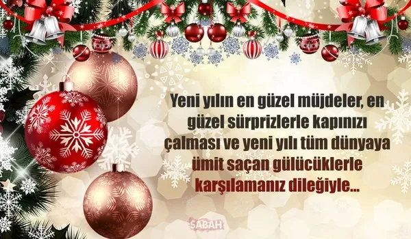 İşte en güzel 2018 Yılbaşı mesajları! Dostlarınıza en güzel resimli yeni yıl mesajları burada