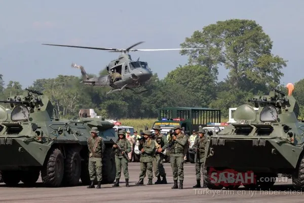 Venezuela, savaşa hazırlanıyor! Sınırda askeri hareketlilik