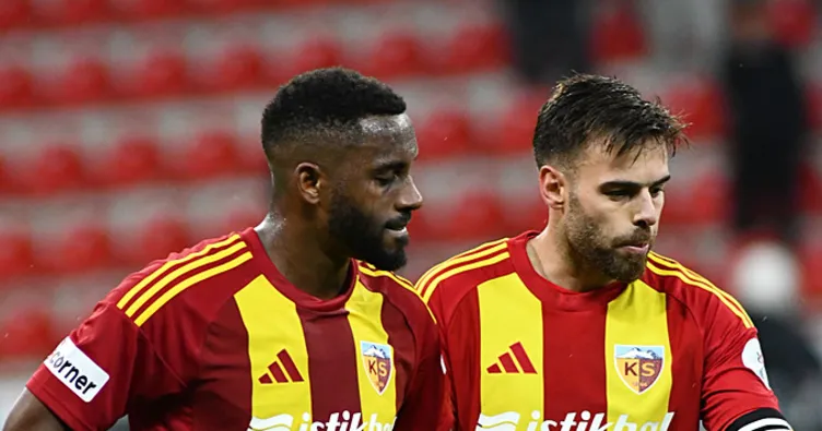 Kayserispor sahasında veda edecek!