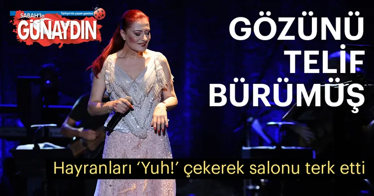 Candan Erçetin’in gözünü telif bürümüş