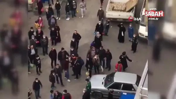 SON DAKİKA! Bursa'da sokak ortasında genç kadına yumruklu vahşi saldırı | Video