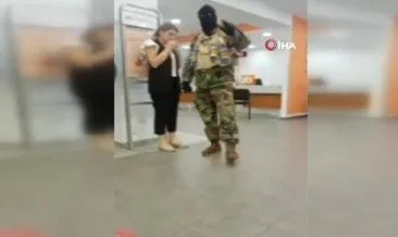 Gürcistan’da bankada rehine krizi! Silahlı soyguncu 12 kişiyi rehin aldı