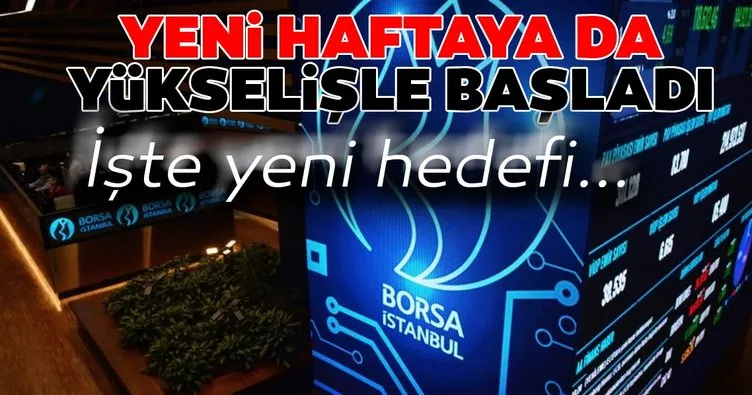 SON DAKİKA HABERİ: Borsa İstanbul yeni hafta yükselişle başladı! İşte BIST 100 endeksinin yeni hedefi!