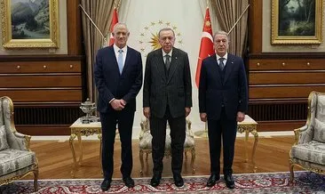 Erdoğan, İsrail Savunma Bakanı’nı kabul etti