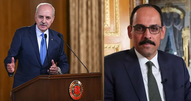 TBMM Başkanı Numan Kurtulmuş ile MİT Başkanı İbrahim Kalın bir araya gelecek