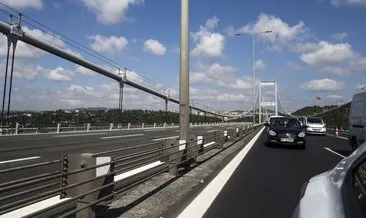 İstanbul’da Fatih Sultan Mehmet Köprüsü’ndeki çalışma sona erdi. Köprü saat 18.00’de ulaşıma açıldı