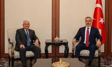 Dışişleri Bakanı Fidan, Milli Savunma Bakanı Güler ile görüştü