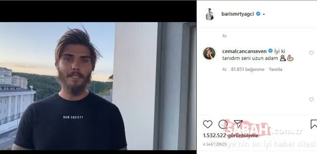 Survivor ikincisi Barış Murat Yağcı Instagram videosu ile özür diledi! Barış Murat Yağcı’nın paylaşımında Cemalcan ayrıntısı dikkat çekti...