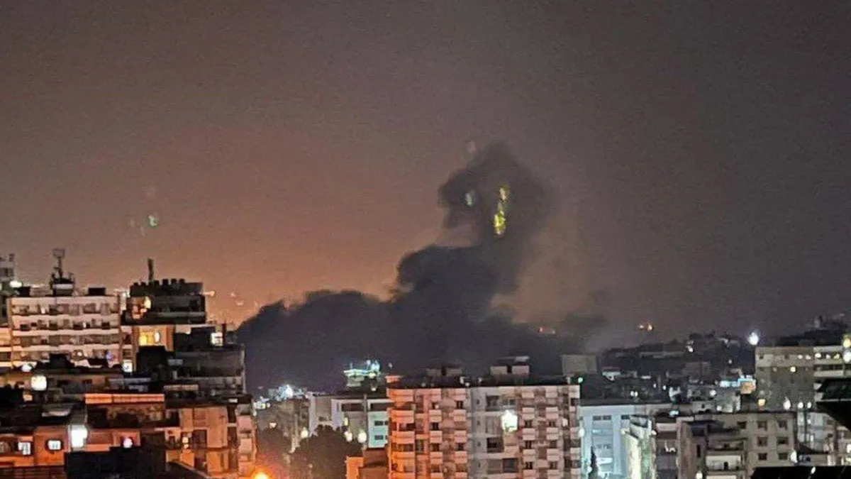 İsrail Beyrut'a hava saldırısı düzenledi: 2 ölü, 4 yaralı