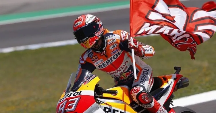 MotoGP İspanya Grand Prix’sinde Marc Marquez 1’inci oldu