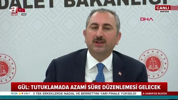 Adalet Bakanı Abdulhamit Gül'den 'Yargı Reformu Paketin'ne ilişkin önemli açıklamalar