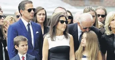 Oğul Biden, dul yengesiyle birlikte