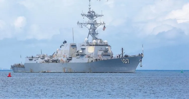 ABD savaş gemisi Karayipler’de